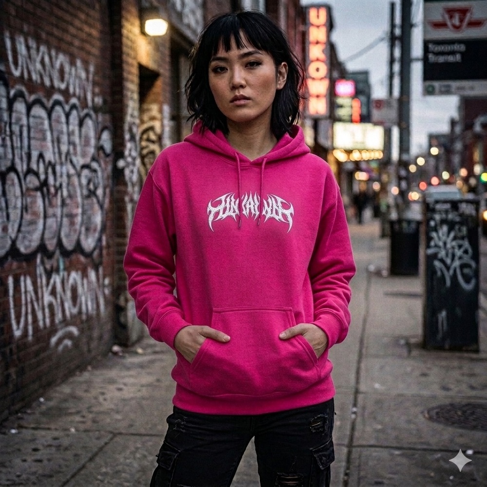 TOFU Pink Hoodie